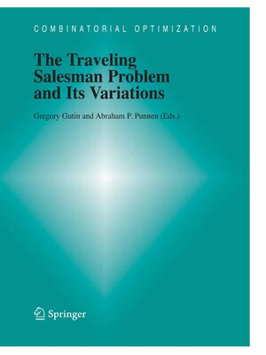 cover image of The Traveling Salesman Problem and Its Variations